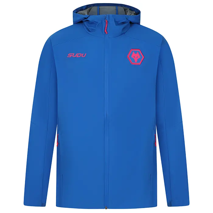 Wolverhampton Wanderers Store | Shop Official 2025-26 Players Training LW Jacket – Blue Wolves Gear